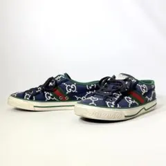 GUCCI TENNIS 1977 GGキャンバス シェリーライン スニーカー