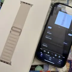 純正apple watch アルパインループ　箱有　スターライト　49 M