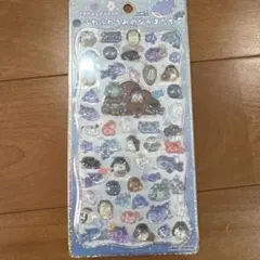 プチドロップステッカー　ふわふわうみのなかまたち