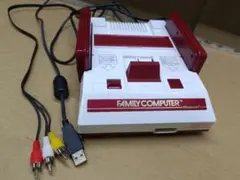 ファミコン 本体 USB電源　AV出力 5182 ファミコン AV化
