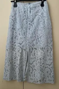 【お値下げ】REDYAZEL 水色 レース タイトスカート