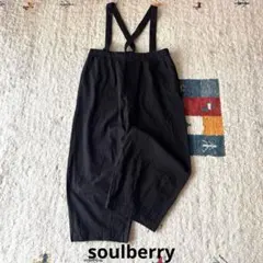 Soulberry ソウルベリー O.W.N すっきり可愛いサスペンダーパンツのサムネイル