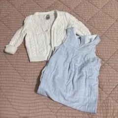 ベビー ロンパース カーディガン セット