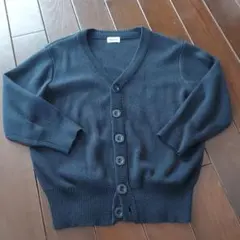 Birthday ネイビー Vネック カーディガン 100