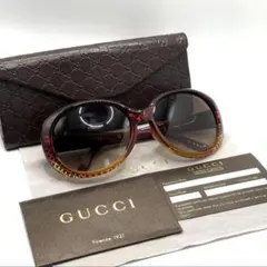 美品 GUCCI グッチ サングラス GG0144S ビジュー茶 1008 - メルカリ