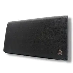 ダンヒル 長財布 dunhill オーガナイザー ダークグレー 小銭入れ有