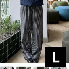 【即購入⭕️】　Yolo ストライプパンツ　Lサイズ　SM1013