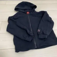 新品未使用　baby doll パーカー　黒色　130cm キッズパーカー