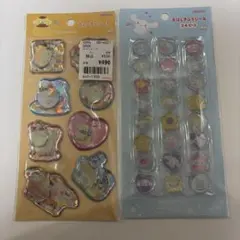 【国内正規品】シナモおはじきシール&ポムポムプリンウォーターシール　サンリオ