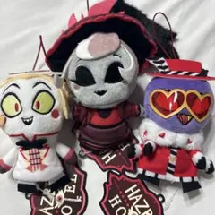 【ラウンドワン限定】 ハズビンホテル フィンガーパペット ヴァレンティノ含セット