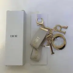 ディオール ノベルティ ロゴキーホルダー キーリング チャーム ロゴ入り 大人気