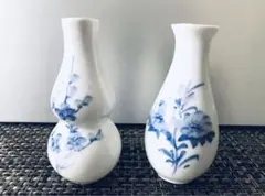 一輪挿し　飾り花瓶　陶器　焼き物　2個セット