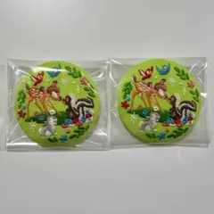 ディズニー 刺繍缶バッジ バンビ