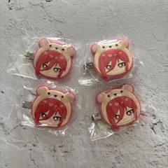 ブルーロック　アニマルヘアクリップ　千切豹馬　ガチャガチャ