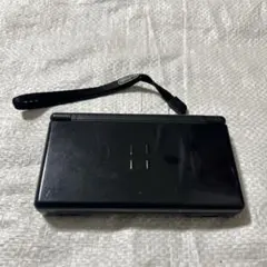 任天堂 DS Lite 本体 黒 ストラップ付き