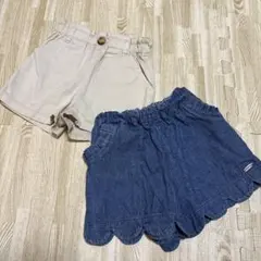 petitmain ショートパンツ2枚セット　サイズ80