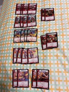 デュエルマスターズカードセット 24枚⑨赤ヒューマノイド、ヒューマノイド爆