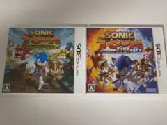 3DS ソニックトゥーン アイランドアドベンチャー　ファイヤー&アイス