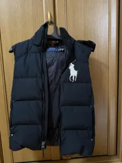 Polo by Ralph Lauren PRL67 ブラックダウンベスト S - メルカリ