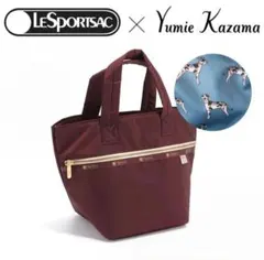 未使用LeSportsac×風間ゆみえコラボバッグ レスポートサック 犬柄