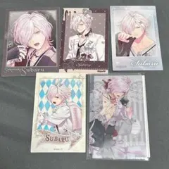 ディアラバ 逆巻スバル　ポラ風ラメカード　クリアカード