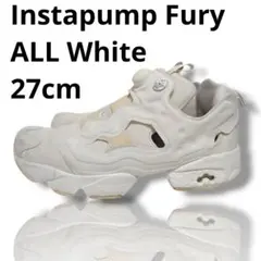 【状態良好】【割安】Instapump Fury ALL White 27cm