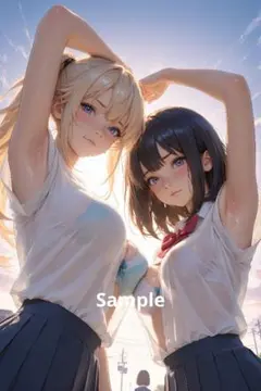 AI アート イラスト A4ポスター 【A1698】