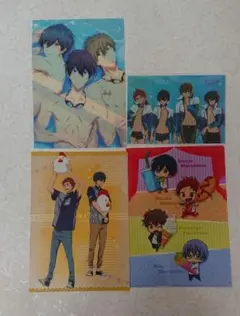 Free! A4クリアファイル 七瀬遙＆橘真琴＆松岡凛＆山崎宗介 - メルカリ