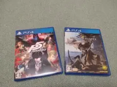 PS4 ペルソナ5 & モンスターハンター:ワールド
