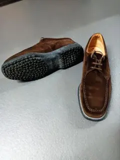TOD'S　ブラウン スエード チャッカブーツ5 1/2のサムネイル