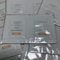 30包 ALBION STUDIO ミルクファンデーション 035 サンプル