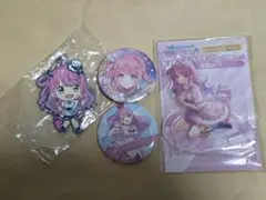 ホロライブ 姫森ルーナ グッズ 4点 まとめ売り アクリルスタンド 缶バッジ