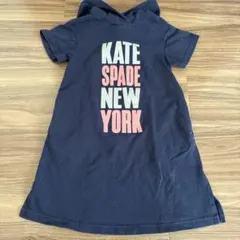 Kate Spade 半袖ワンピース 110 ネイビー