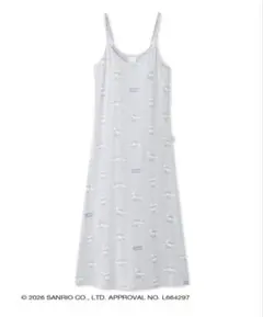 [新品・未使用]gelato pique sanrio総柄キャミソールワンピース