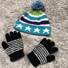キッズニット帽と手袋