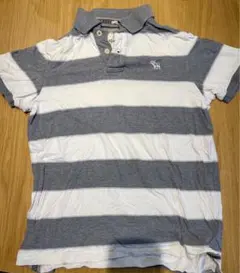 【美品】Abercrombie & Fitch メンズ　ポロシャツ L