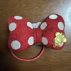 ミニー リボン ヘアアクセサリー クリップ ヘアゴム　　ヘアピン　ディズニー