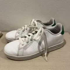 adidas スニーカー ホワイト グリーンのサムネイル