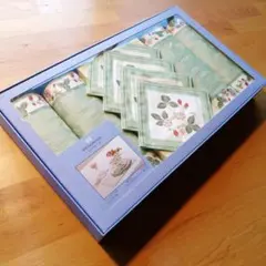 新品WEDGWOOD ウェッジウッド　苺　ティーマット＆コースターセット