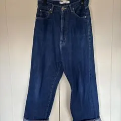ANTGAUGE アントゲージ　ワイドレッグデニム　牛革ラベルのサムネイル