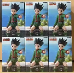 ハンターハンター　ぬーどるストッパーフィギュア　ゴン　6体セット