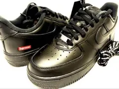 AIR FORCE 1 LOW/SUPREME 27.5cm BLACK