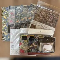 ウィリアム・モリス文房具セット 100均のサムネイル