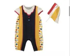 新品　ピカピカブ～！ ロンパース 帽子セット　80　いないいないばあのサムネイル