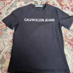 CALVIN KLEIN JEANS 半袖Tシャツ S ブラック