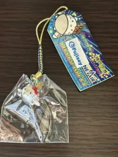 新品未使用　ご当地キティ　神戸限定　神戸空港バージョン　根付け