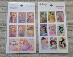 セリア　Disney ラプンツェル 3Dシール 2シートセット