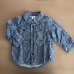ベビーギャップ　babyGap デニムシャツ 12-18months 80cm