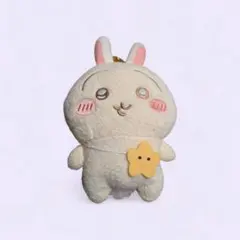 【ちいかわ】うさぎ　がま口ポーチ型 ぬいぐるみ カラビナ付き