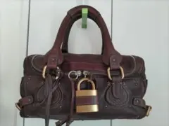 Chloe クロエ パディントンバック ハンドバック レザー チョコブラウン